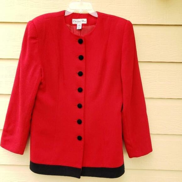 Vintage Christian Dior Blazer size 16 - Picture 1 of 8